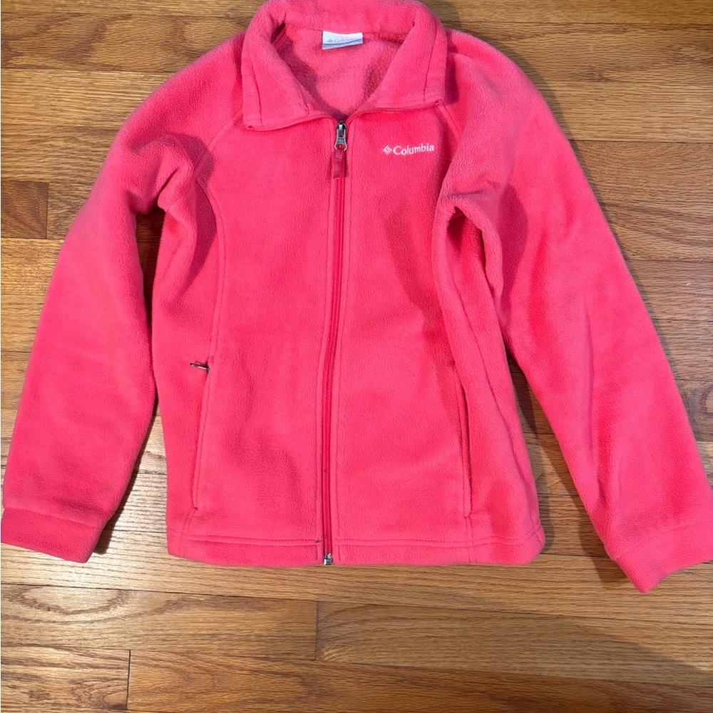 Columbia Vibrant Pink Fleece Jacket